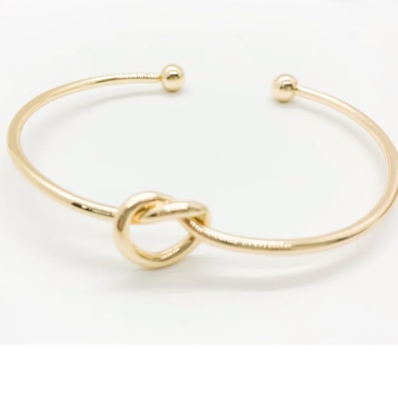 Knot bangle bracelet - Picture 2 of 2